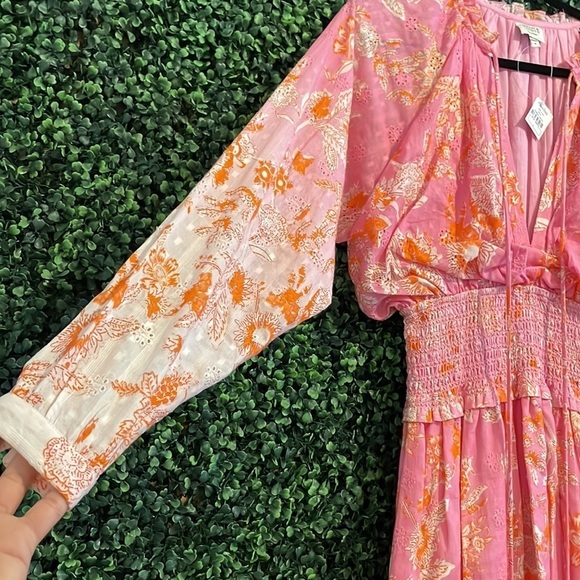 NWT Hemant and Nandita Ruffled Maxi Dress - Picture 6 of 14